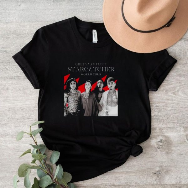 2023 Greta Van Fleet Starcatcher World Tour T Shirt2