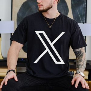 Awesome twitter logo x shirt