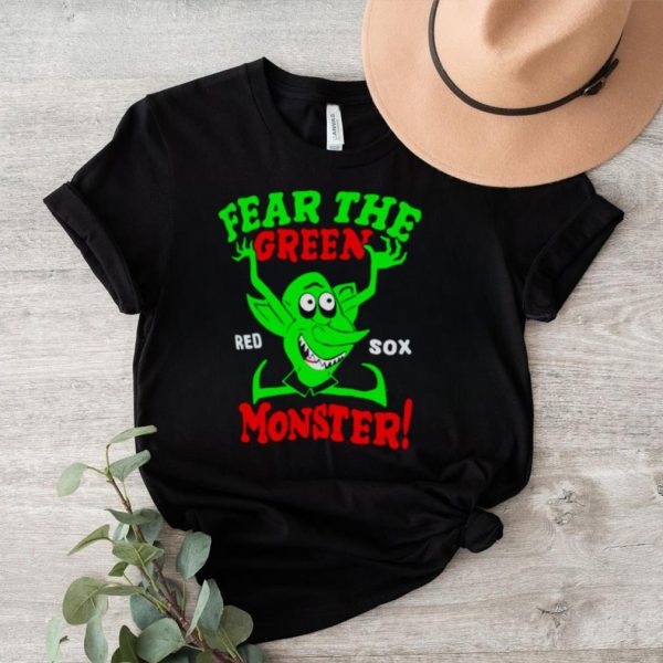 Boston Red Sox fear the green monster shirt2