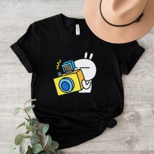 uZGsYLBy Tuzki Rabbit Taking A Photo Shirt1