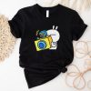 hW3hWqj1 Tuzki Rabbit Taking A Photo Shirt0