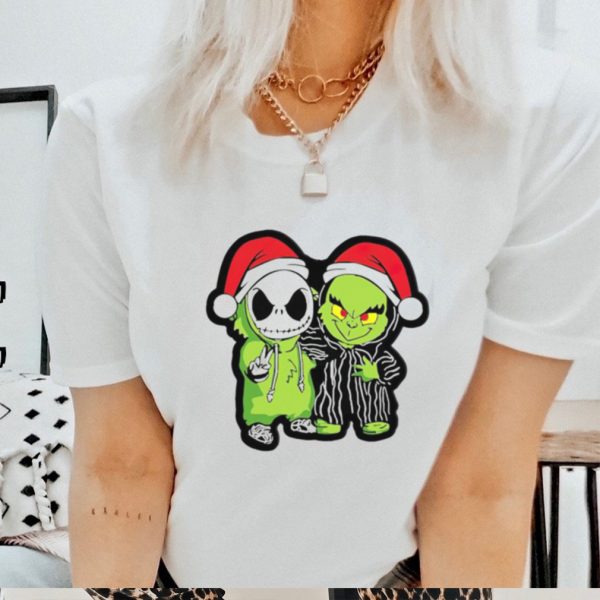 Jack And Grinchmas Nightmare Before Christmas T Shirt