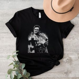 Johnny Cash Middle Finger T Shirt