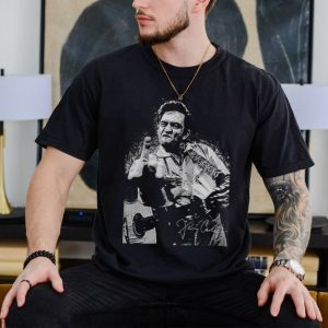 Johnny Cash Middle Finger T Shirt