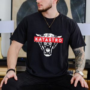 Katastro Merch Katastro Acid Washed Panther shirt