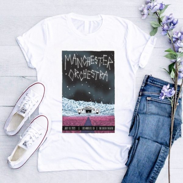 Manchester Orchestra Concerts Los Angeles July 2023 Shirt
