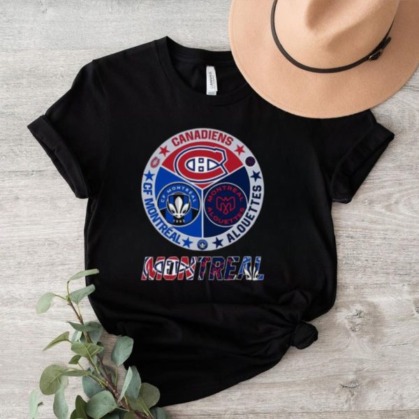 Montreal sport team 2023 champions logo shirt