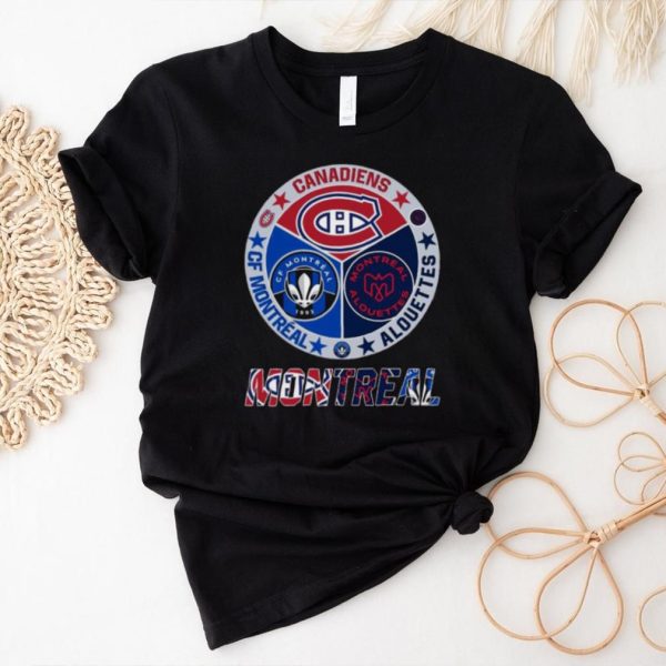 Montreal sport team 2023 champions logo shirt