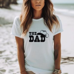 New Dad Gift, Cowboy Hat Husband Shirt, Daddy Shirt