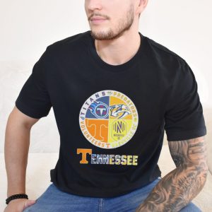 Nice tennessee Volunteers Titans Predators And Nashville SC 2023 shirt