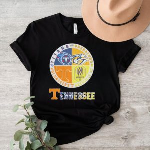 Nice tennessee Volunteers Titans Predators And Nashville SC 2023 shirt