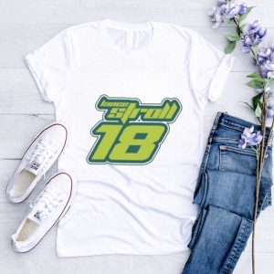 Official Lance Stroll 18 Green Colored shirt