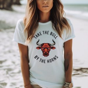 Official take The Bull By The Horns Red Bull Head Shirt