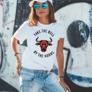 Official take The Bull By The Horns Red Bull Head Shirt