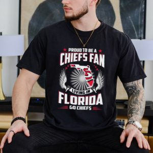 Original Proud To Be A Chiefs Fan Living In Florida Go Chiefs Long Sleeves T Shirt