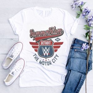 Original SummerSlam 2023 Interstate Ringer The Motor City T Shirt