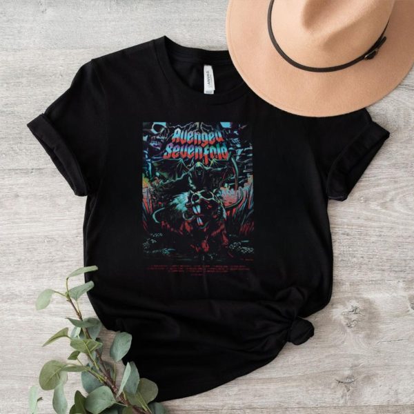 Original avenged sevenfold tour 2023 by jared yamahata shirt