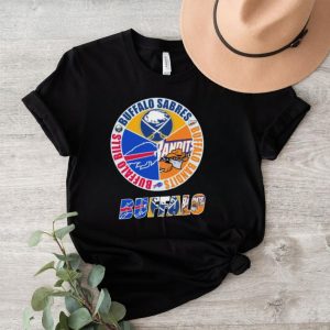 Original buffalo City Sports Buffalo Bills, Sabres and Bandits Official Logo shirt