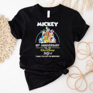 Original disney Mickey 95th Anniversary 1928 2023 Thank You For The Memories Shirt