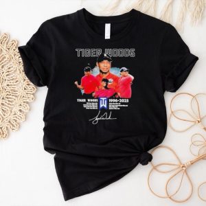 Original tiger Woods 1996 2023 Singers Shirt