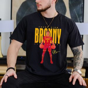 Original young King Broony Signature USC Trojans Shirt