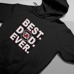 South Carolina Gamecocks Best Dad Ever Logo Shirt2