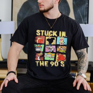 Stuck In The 90’s Cartoon T Shirt