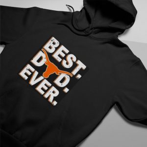 Texas Longhorns Best Dad Ever Logo Shirt2