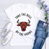 The Bull By The Horns Red Bull Head Shirt