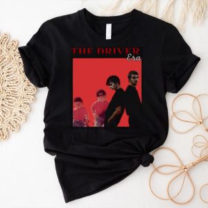 The Driver Era Red Collage Band shirt1