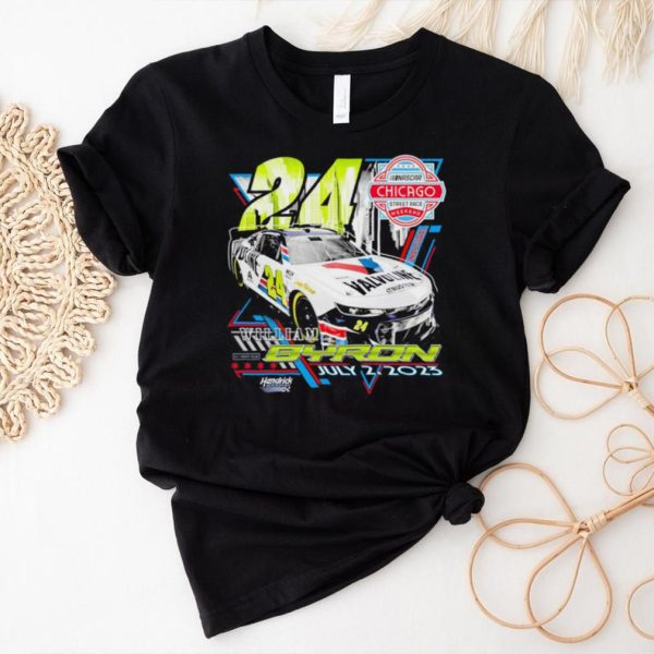 William Byron 24 Chicago Valvoline T shirt3