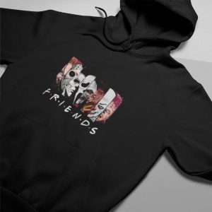 Kwk4LWNo Friends Horror Hoodie Happy Halloween Horror Characters shirt1