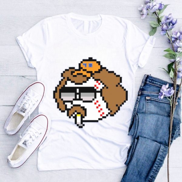 rqOfQ22H Baseball Man Pixel Tee0