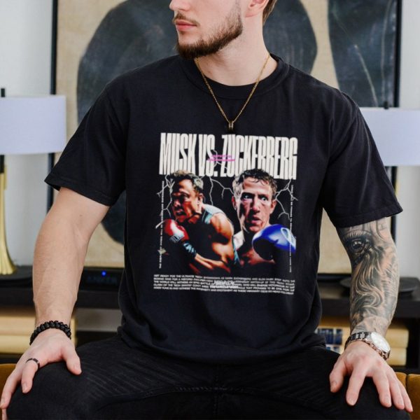 Musk vs Zuckerberg The Ultimate Tech Showdown Boxing bout shirt