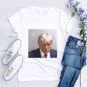 Trump mugshot for history shirt