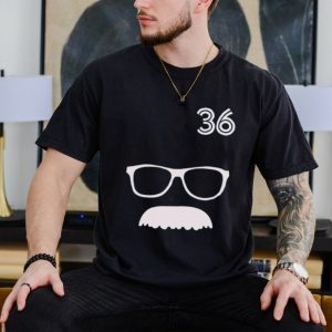 36 Davis Schneider Glasses and Moustache shirt