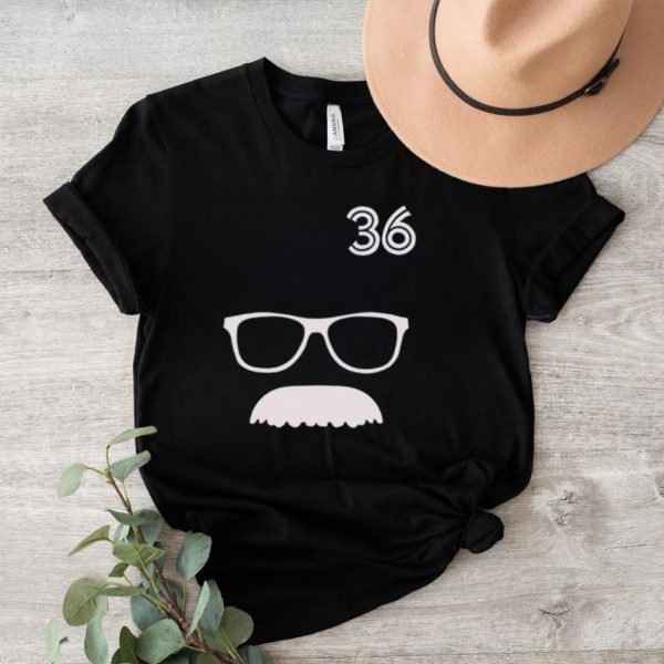 36 Davis Schneider Glasses and Moustache shirt