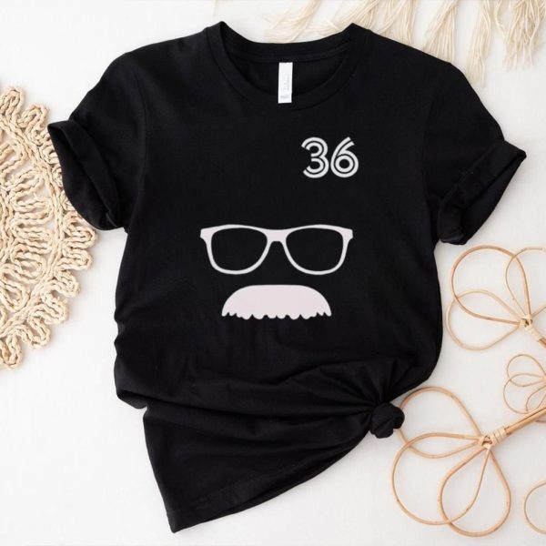 36 Davis Schneider Glasses and Moustache shirt