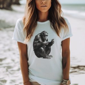 Ape iChimp Shirt: Stylish and Playful Apparel for Primate Enthusiasts