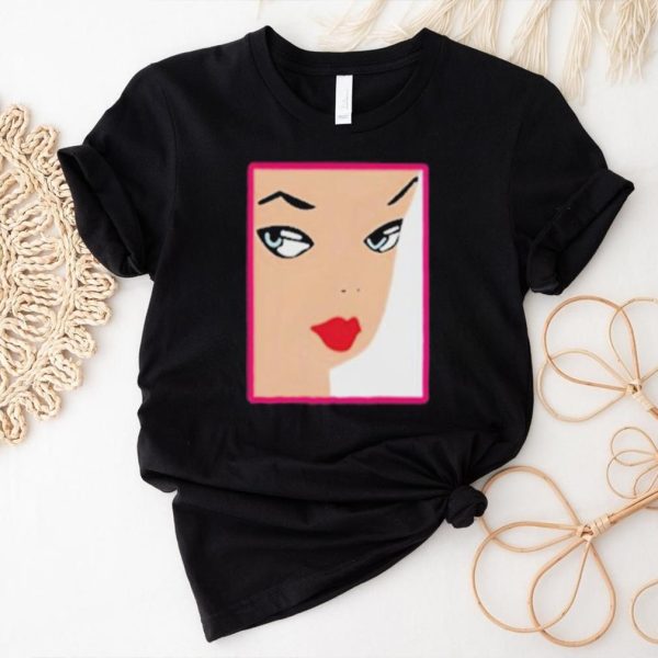 Barbie face shirt barbenheimer