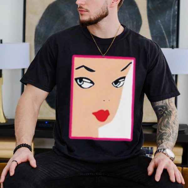 Barbie face shirt barbenheimer