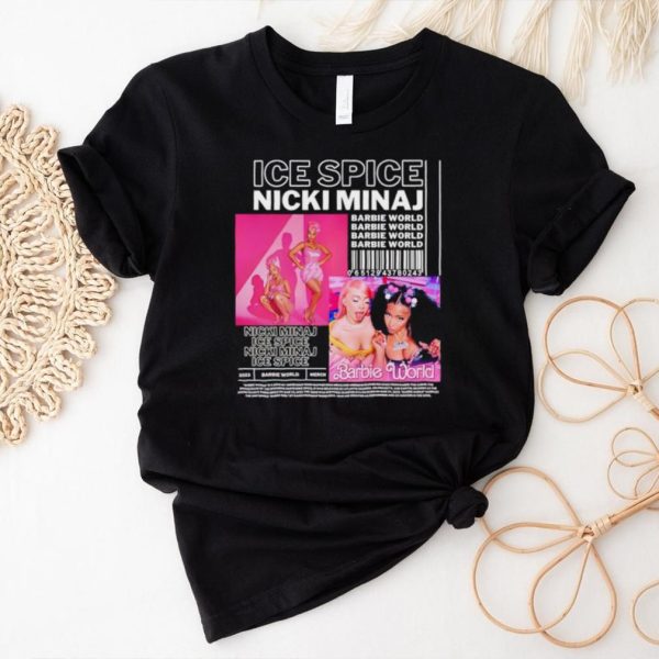 Barbie world Ice Spice Nicki Mainaj 2023 shirt