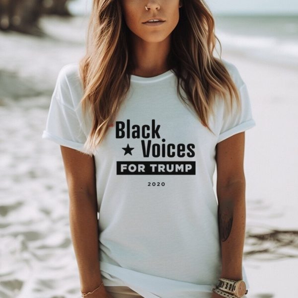 Black voices for Trump 2020 shirt