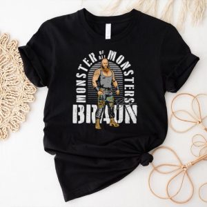 Braun Strowman monster of all monsters professional wrestler signature shirt