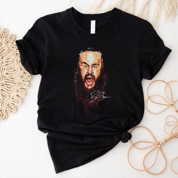 Braun Strowman scream professional wrestler signature shirt