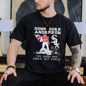 Cleveland Guardians and Chicago White Sox down goes Anderson shirt