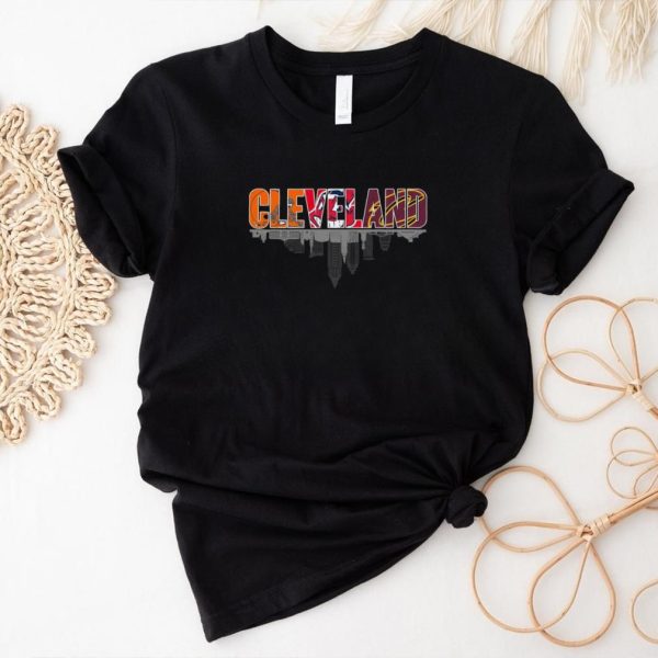 Cleveland city sports team Cleveland Browns Cleveland Guardians and Cleveland Cavaliers shirt