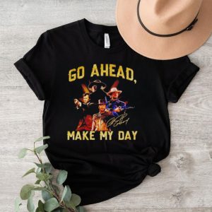 Clint Eastwood go ahead make my day shirt