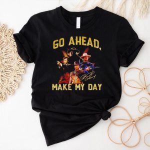 Clint Eastwood go ahead make my day shirt