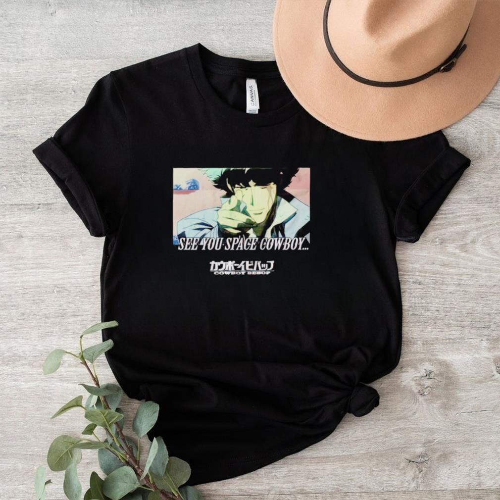 Cowboy Bebop Spike Spiegel See You Space Cowboy Shirt: Stylish Anime Apparel for Fans